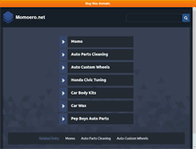 Tablet Screenshot of momoero.net